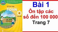 Toán Lớp 4 Chân Trời Sáng Tạo Tập 1